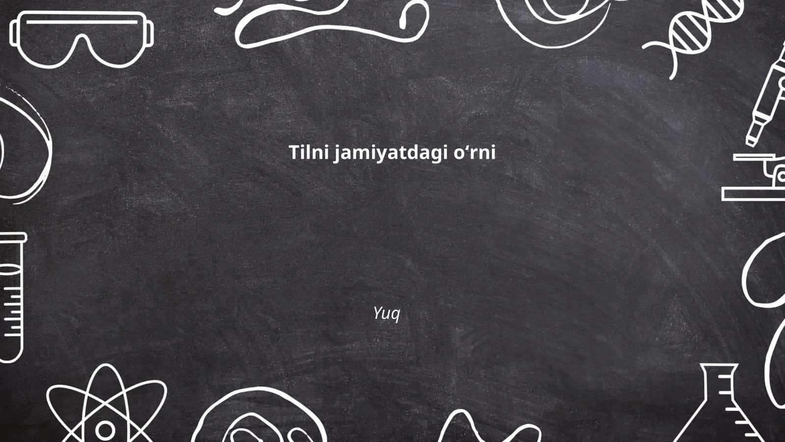 Tilning jamiyatdagi kommunikativ vazifasi 1