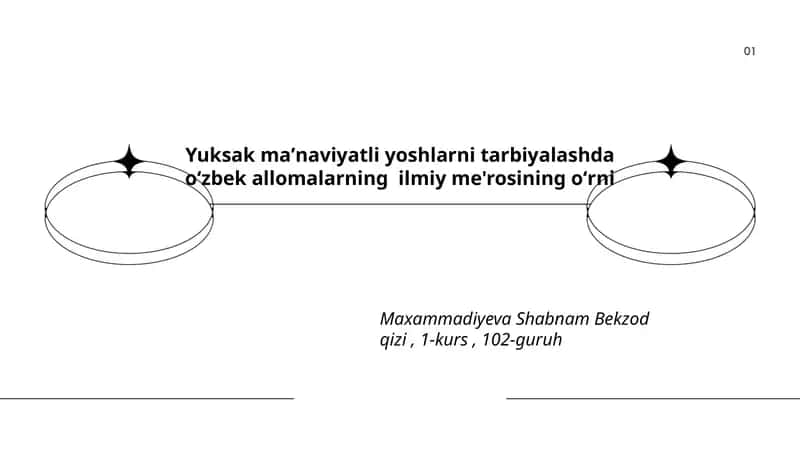 Oʻzbek allomalarning ilmiy merosi 1