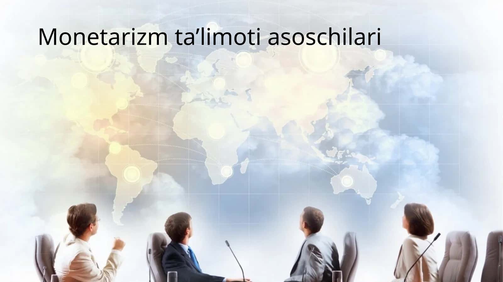 Monetarizm ta'limoti asoschilari 1