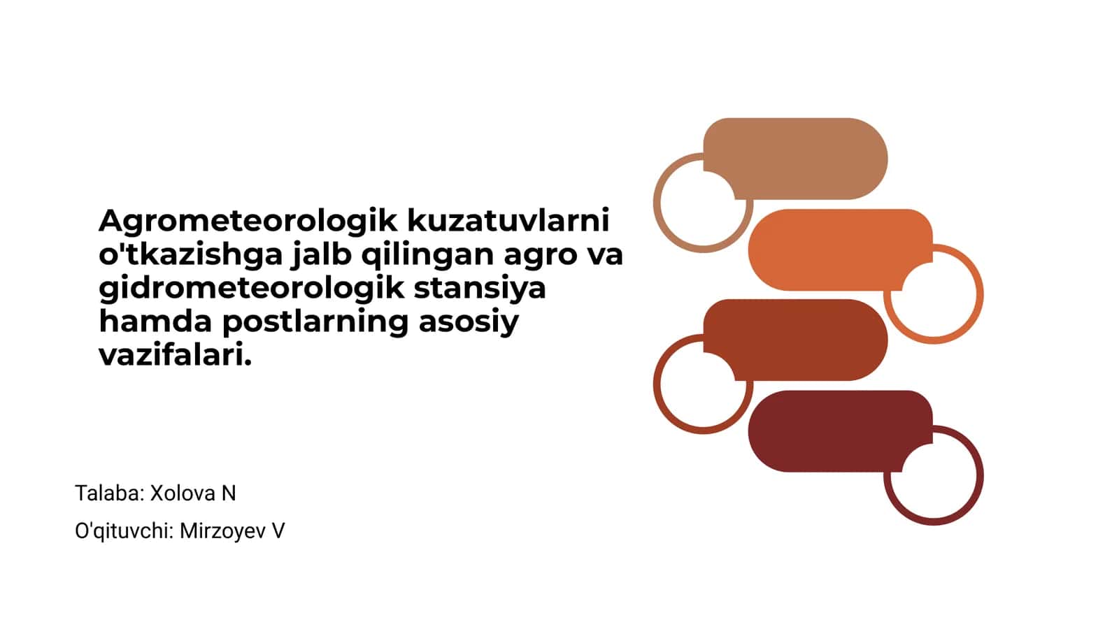 Agro va Gidrometeorologik Kuzatuvlar 1