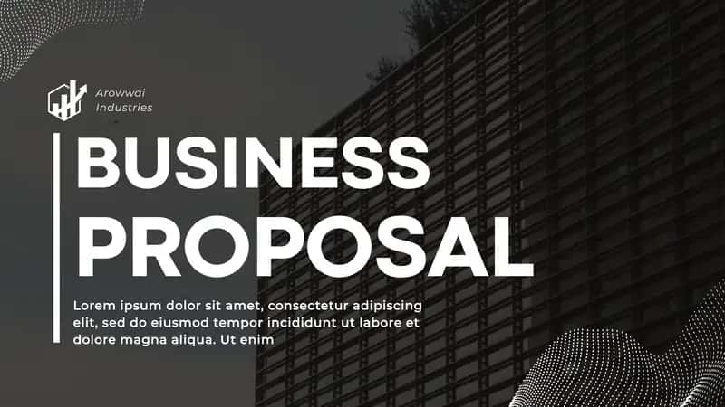 PROPOSAL business 1
