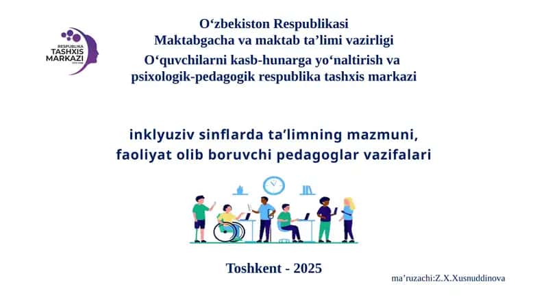 Inklyuzivsinflardata’limningmazmuni 1
