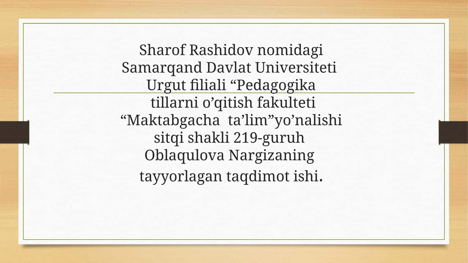 Tabiatga ekskursiyani samarali tashkil etish metodikasi 1