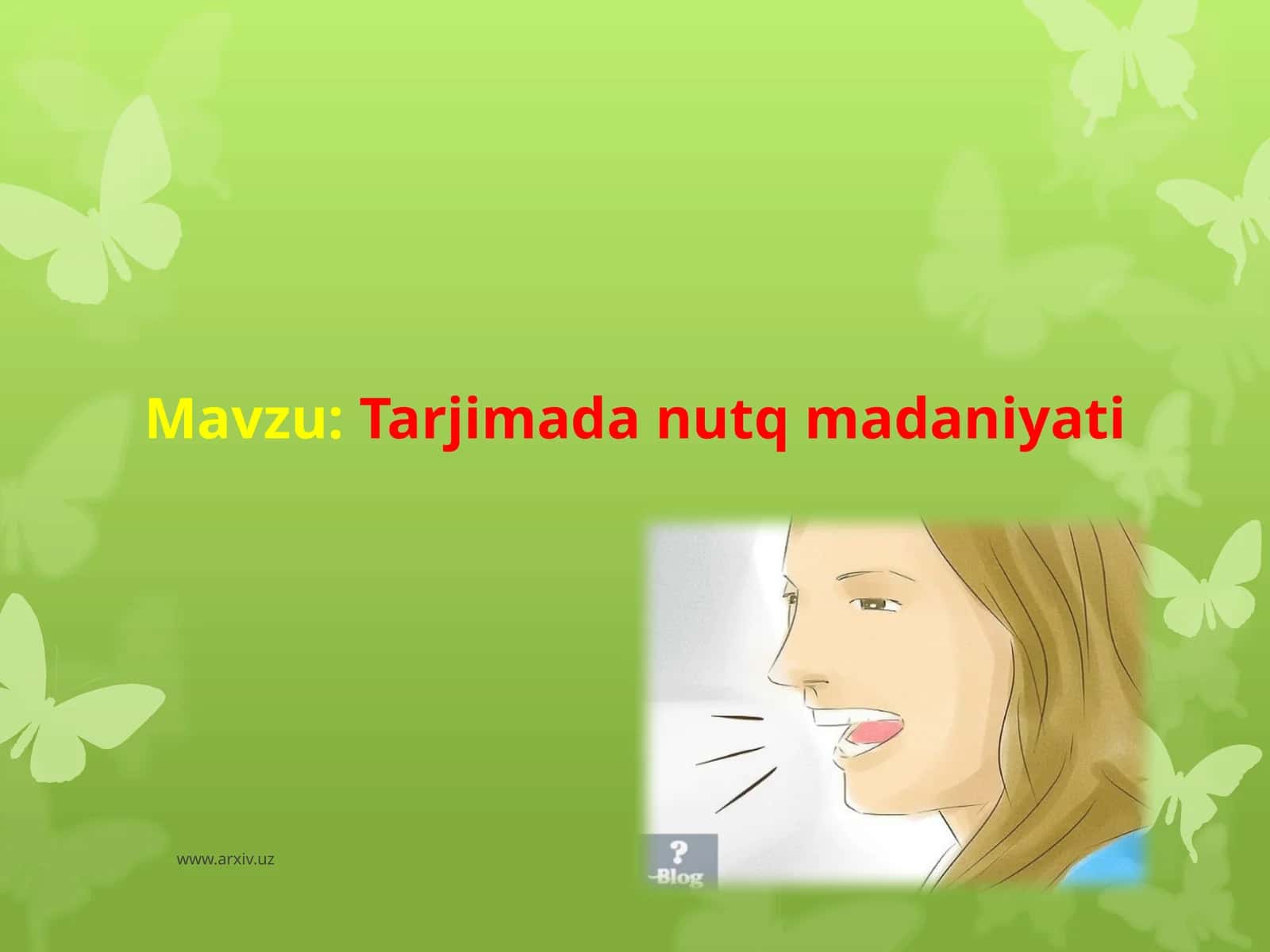 Tarjimada nutq madaniyati 1