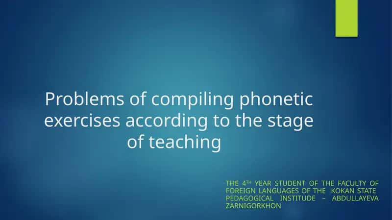 The Importance of Phonetics in Language Learning 1