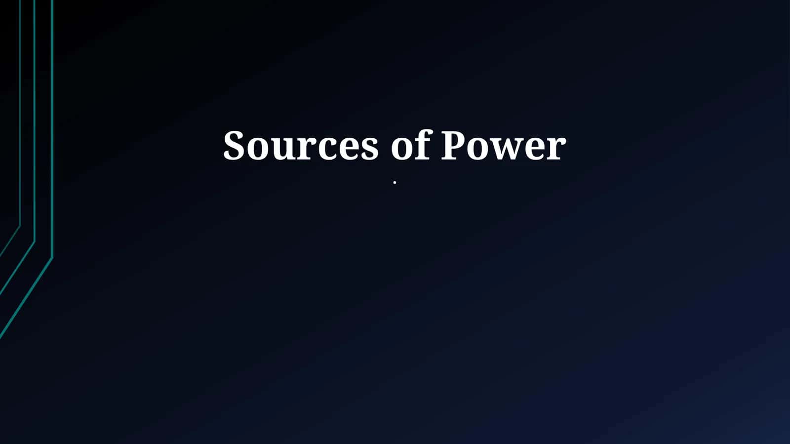 Power Dynamics 1