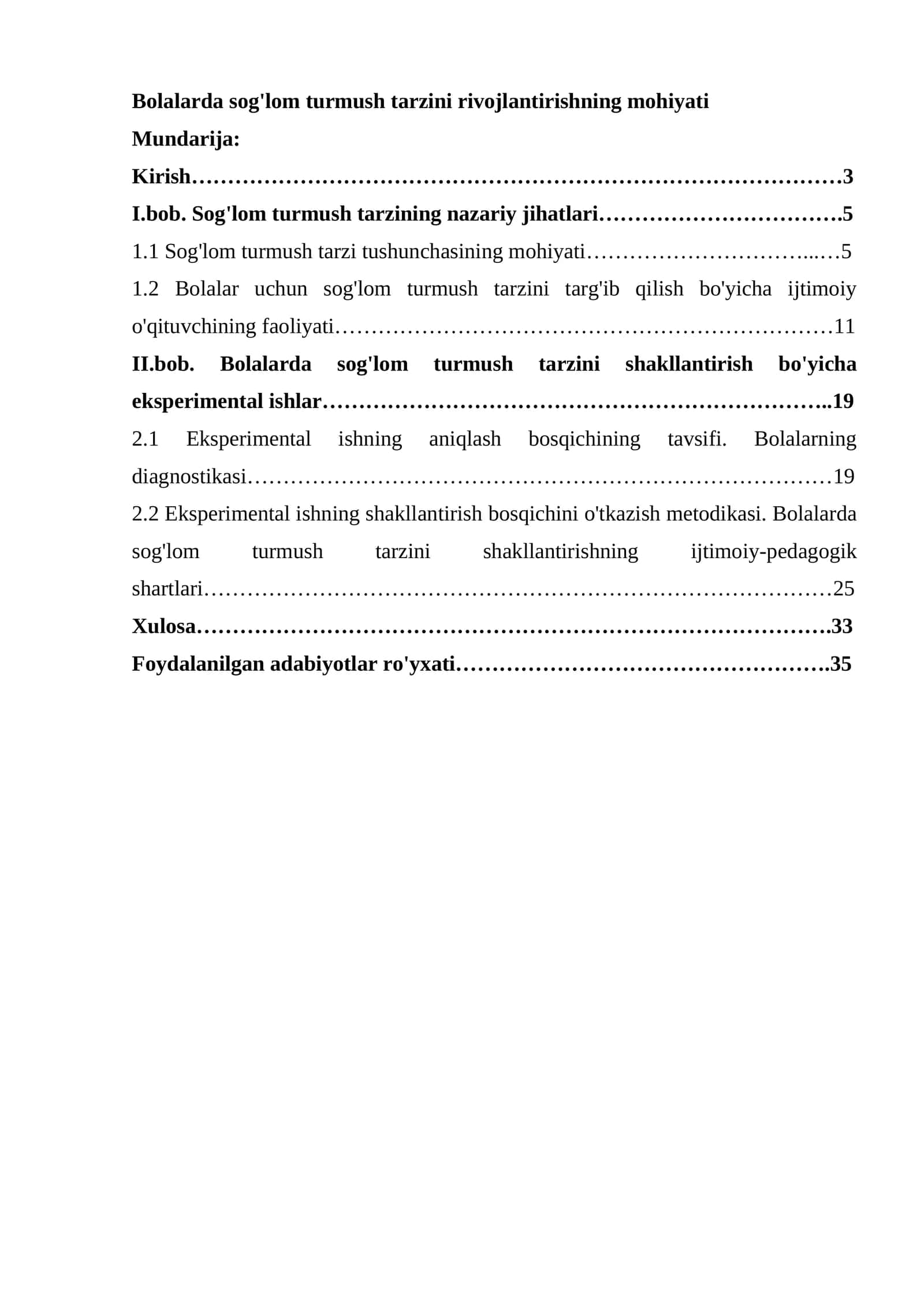 Bolalarda sog'lom turmush tarzini rivojlantirishning mohiyati 1