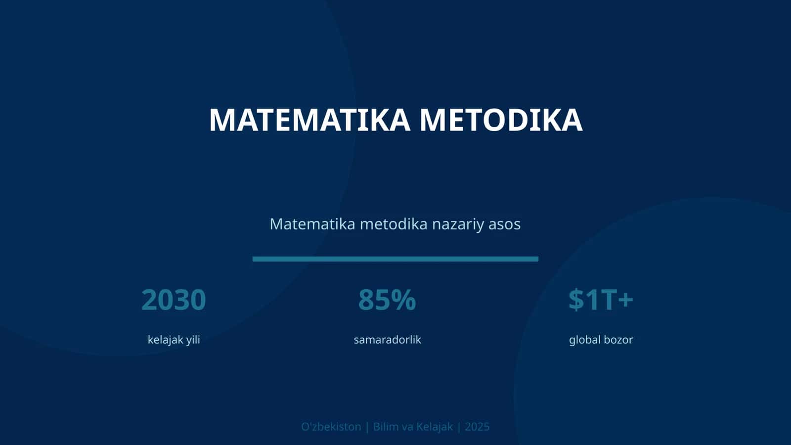 Matematika metodika 1