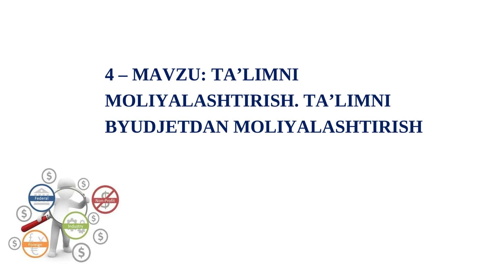 TA’LIMNI MOLIYALASHTIRISH 1