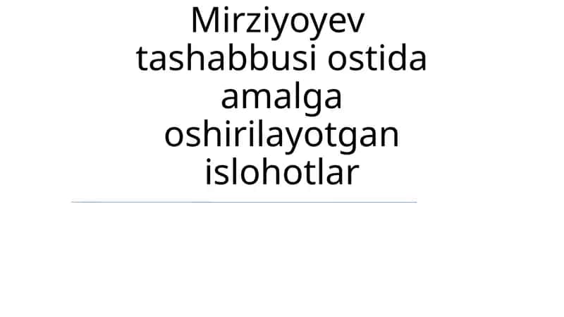 Sud-huquq islohotlari 1
