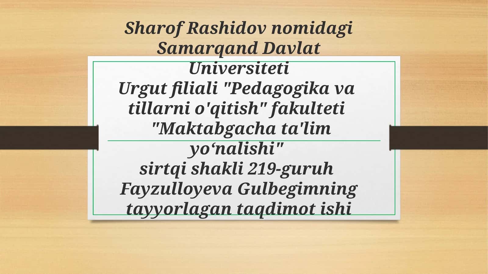 Tabiatga ekskursiyani loyihalashtirish 1
