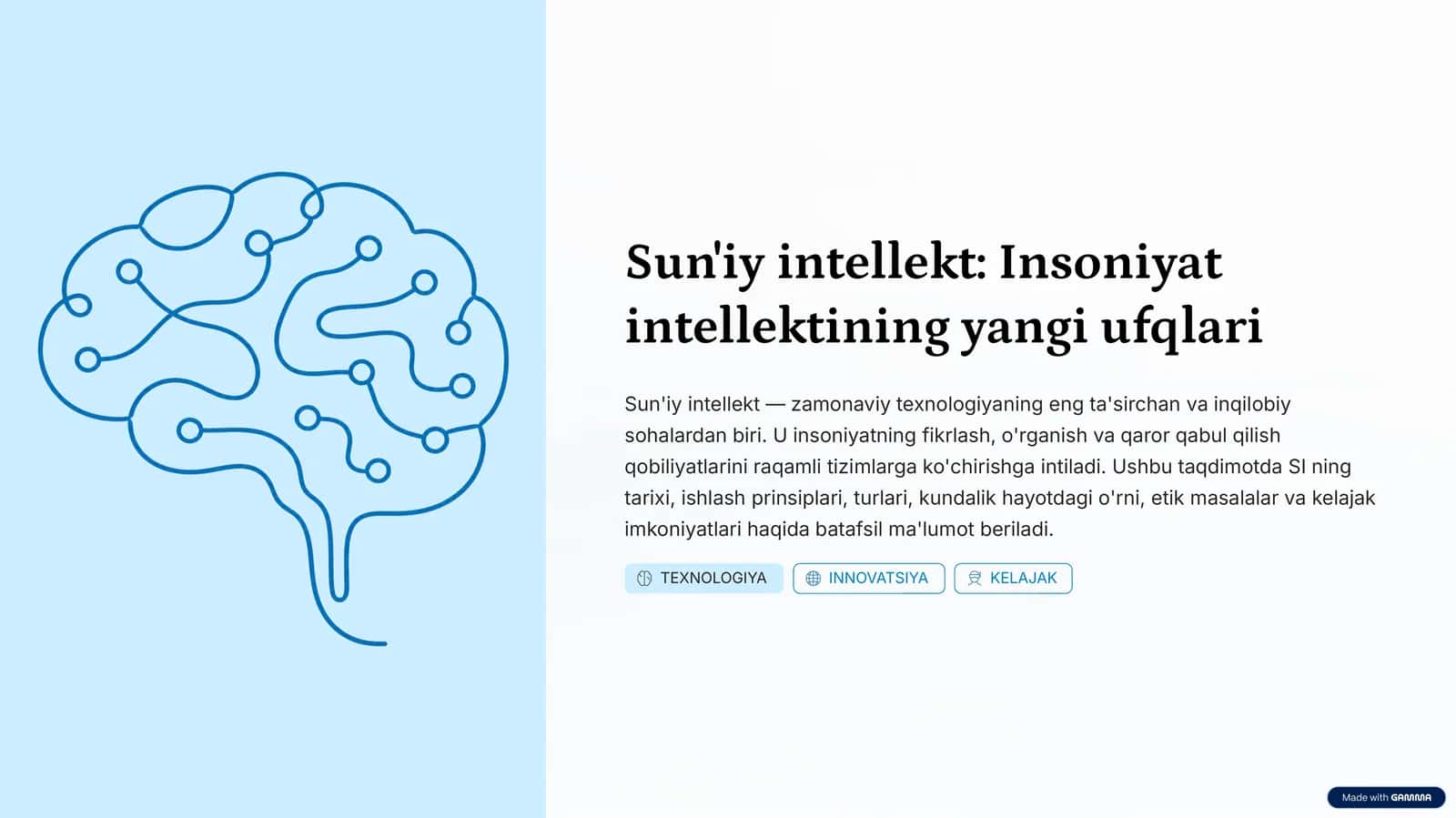 Sun'iy intellekt: Insoniyat intellektining yangi ufqlari 1