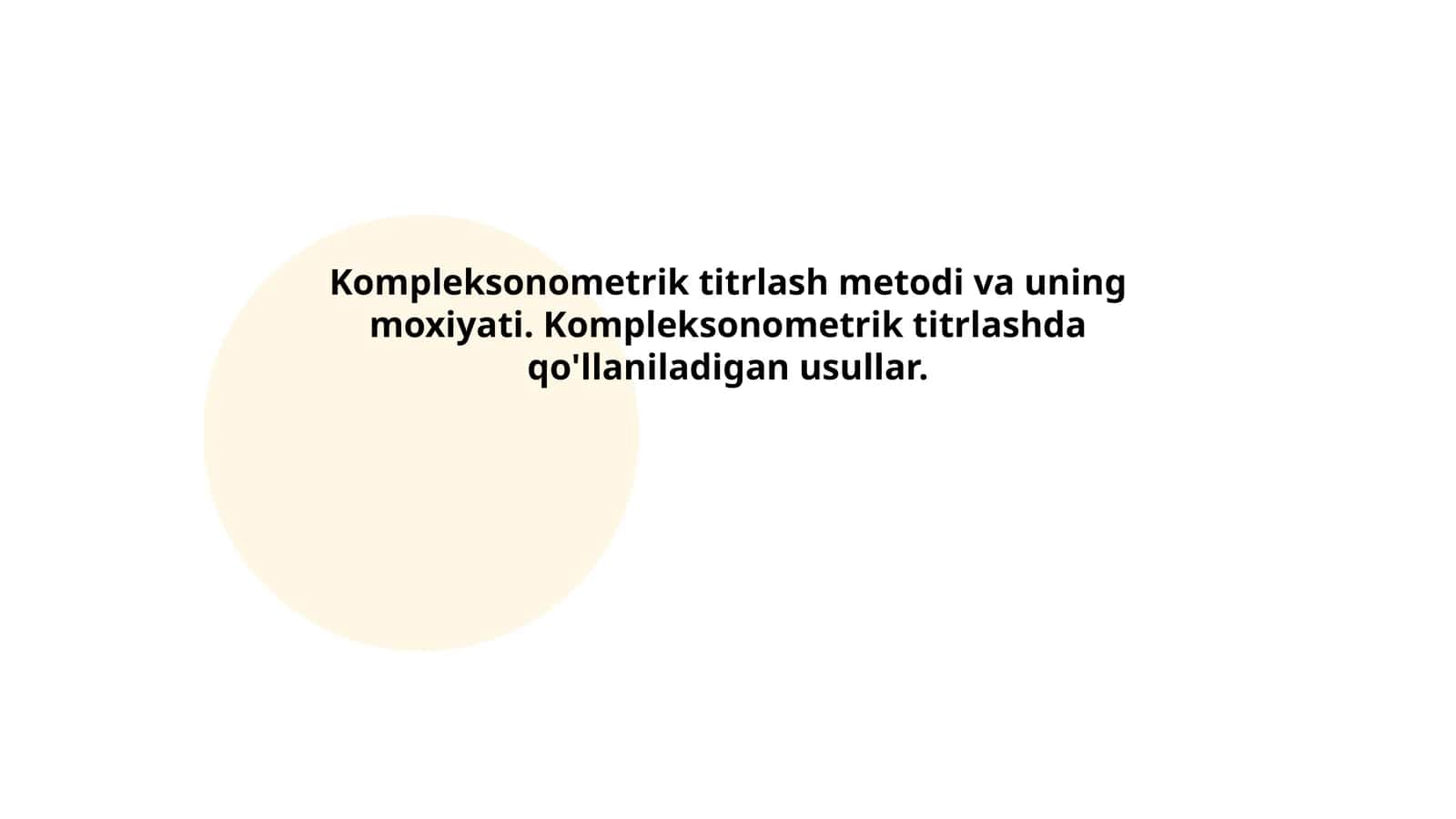 Kompleksometrik titrlashning mohiyati 1