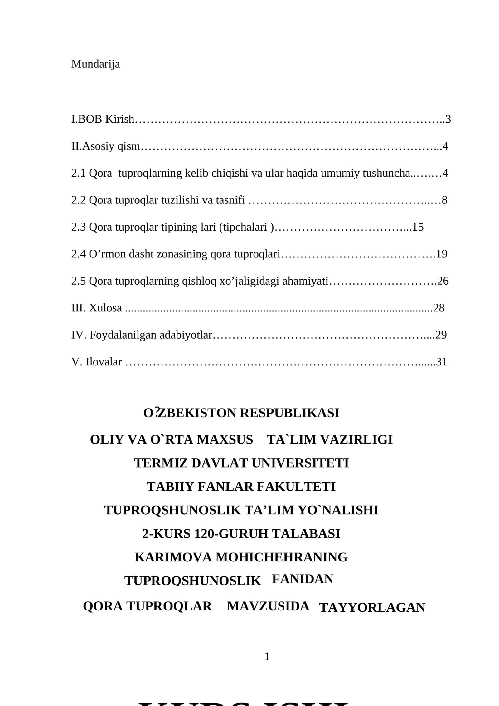 QORA TUPROQLAR 1