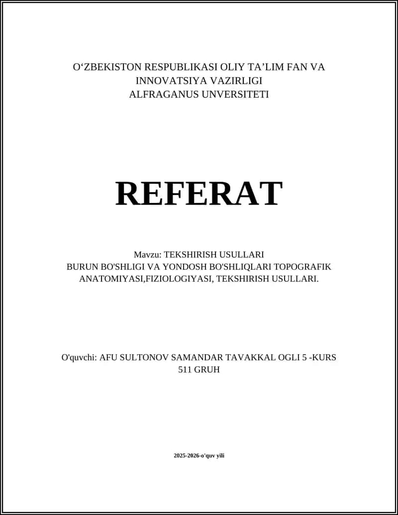 TEKSHIRISH USULLARI 1