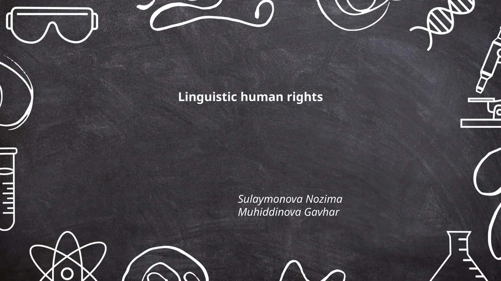 Linguistic Human Rights 1