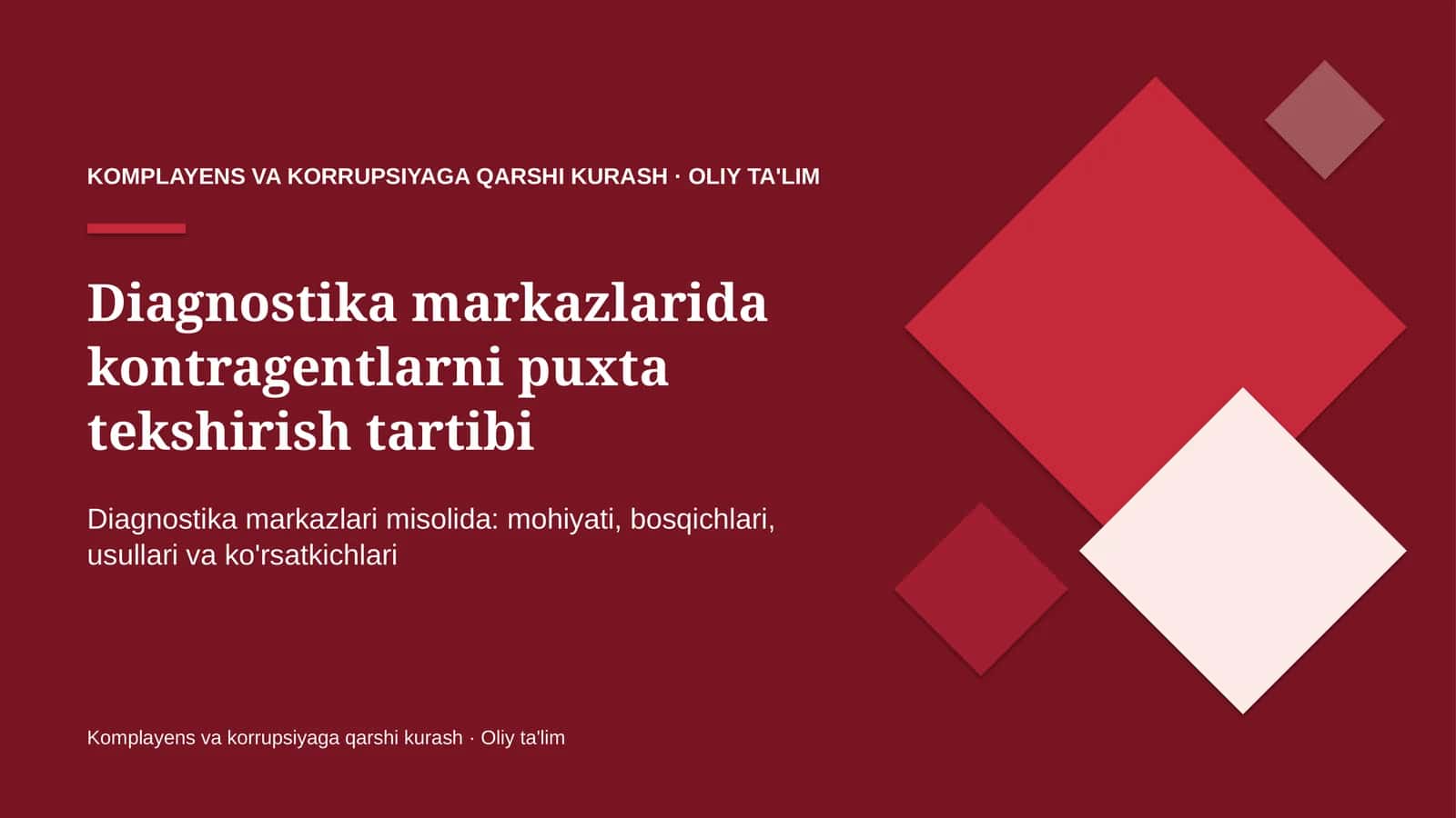 Diagnostika markazlarida kontragentlarni puxta tekshirish tartibi 1