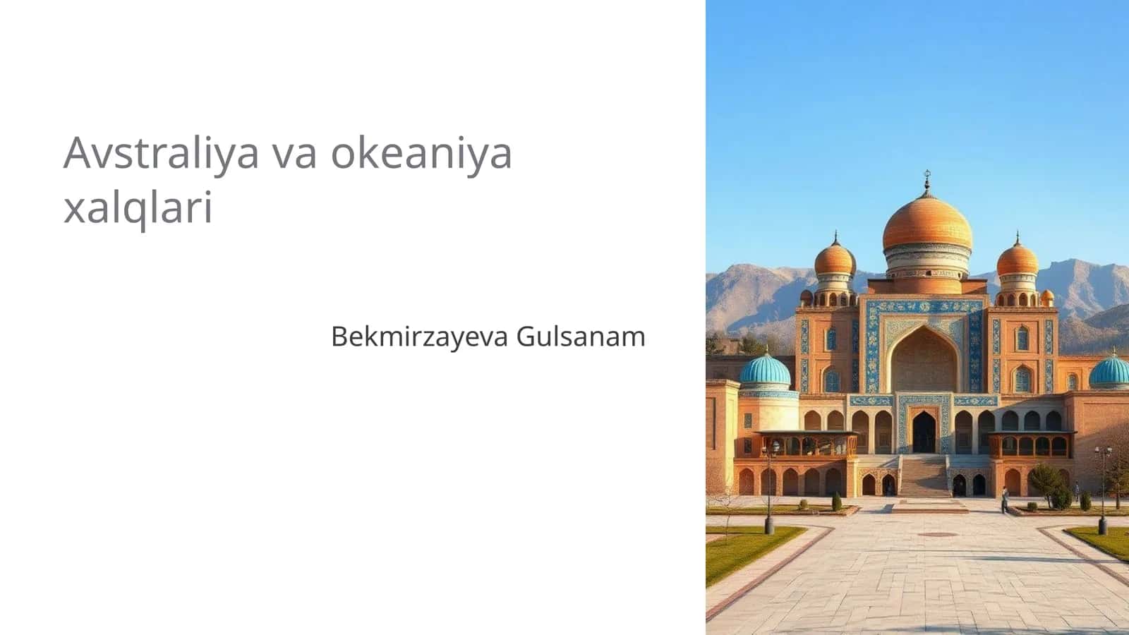 Avstraliya va okeaniya xalqlari 1