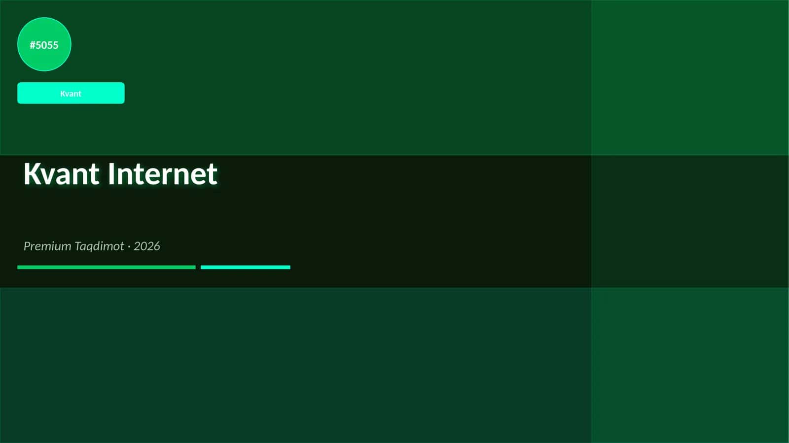 Kvant Internet 1