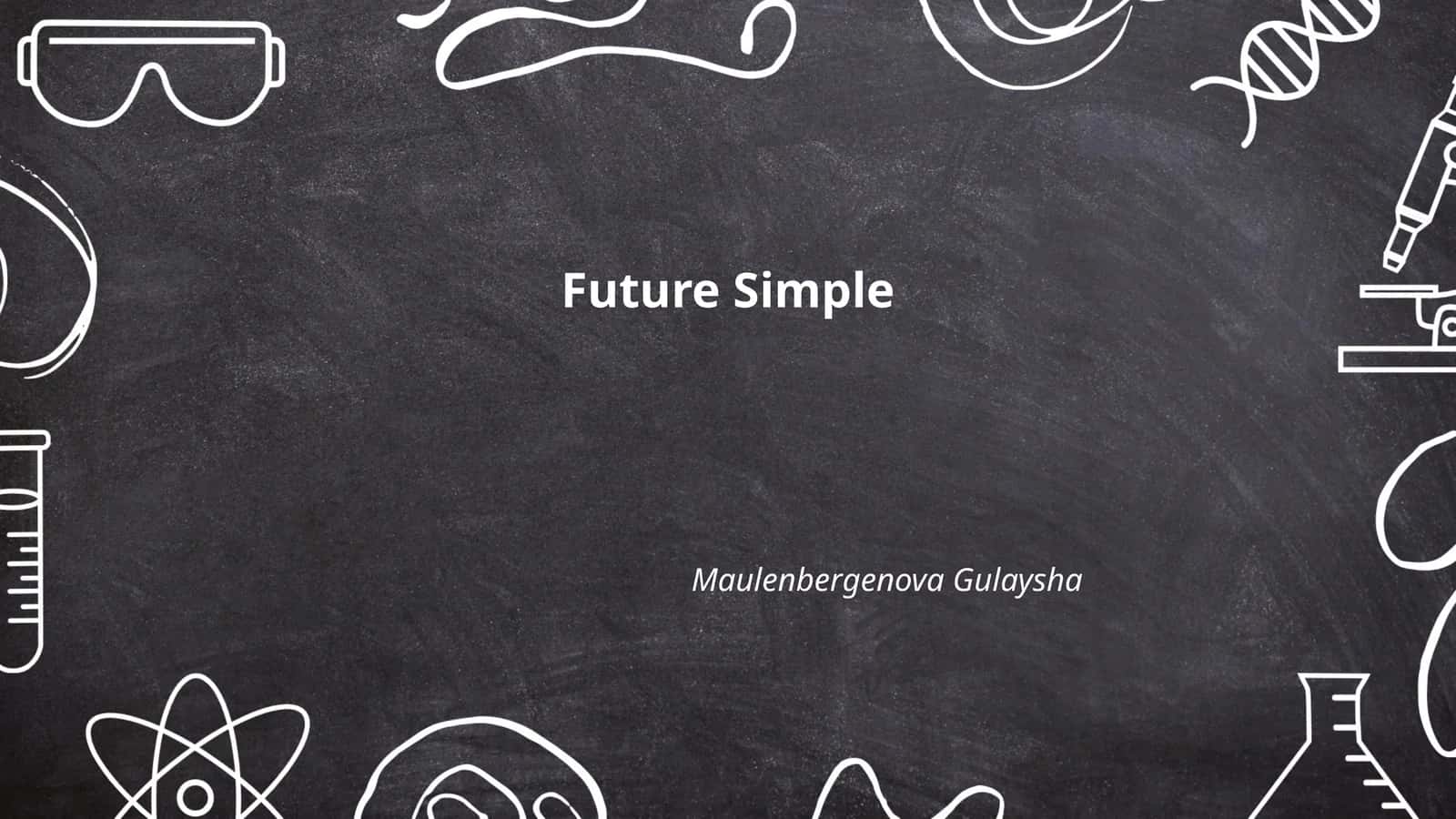Future Simple 1