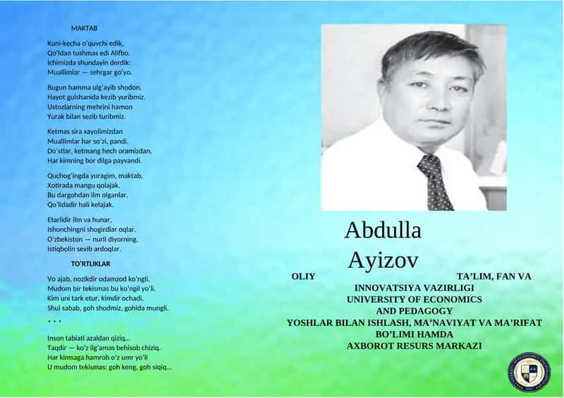 Abdulla Ayizov 1