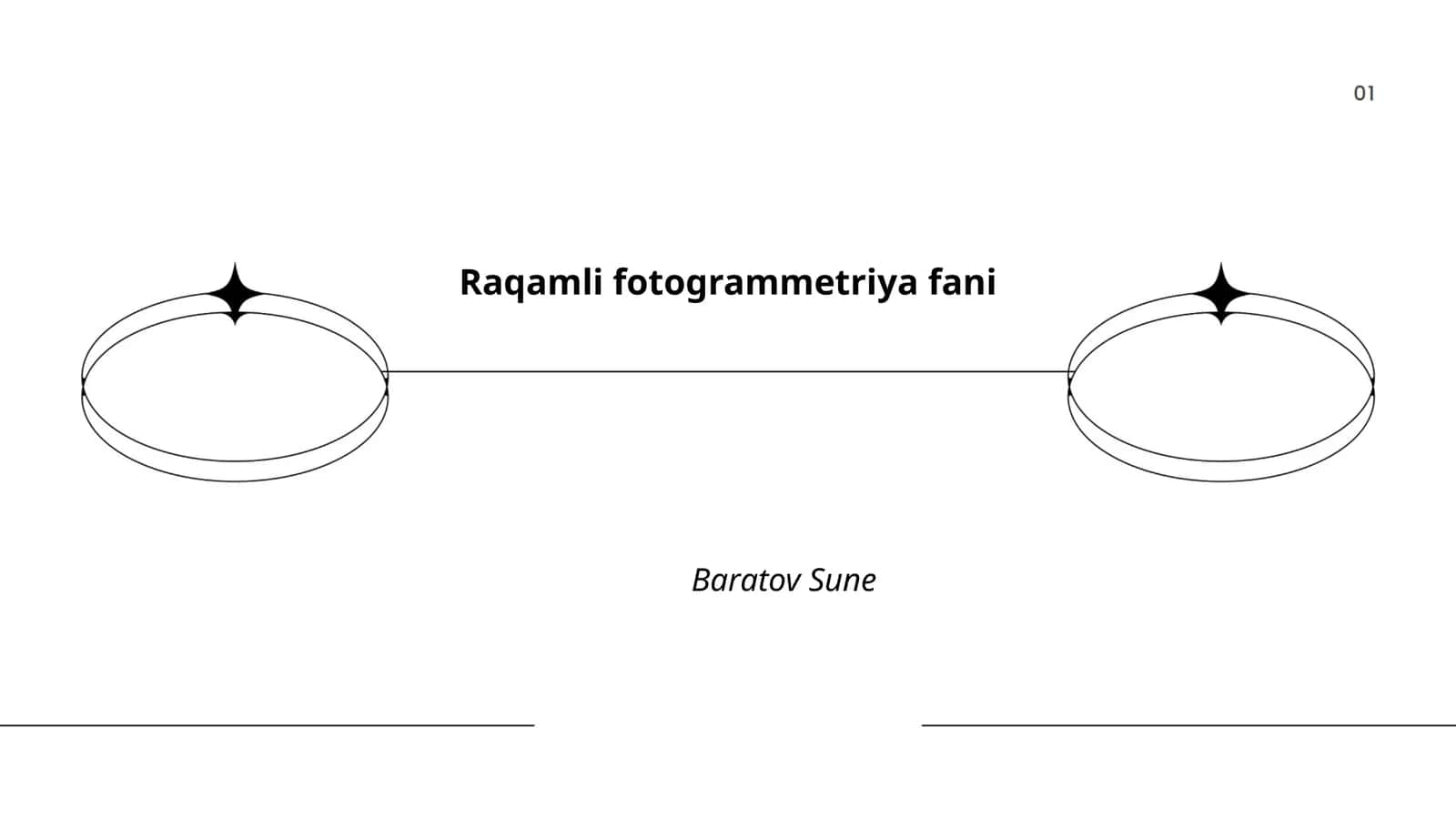 Raqamli fotogrammetriya fani 1