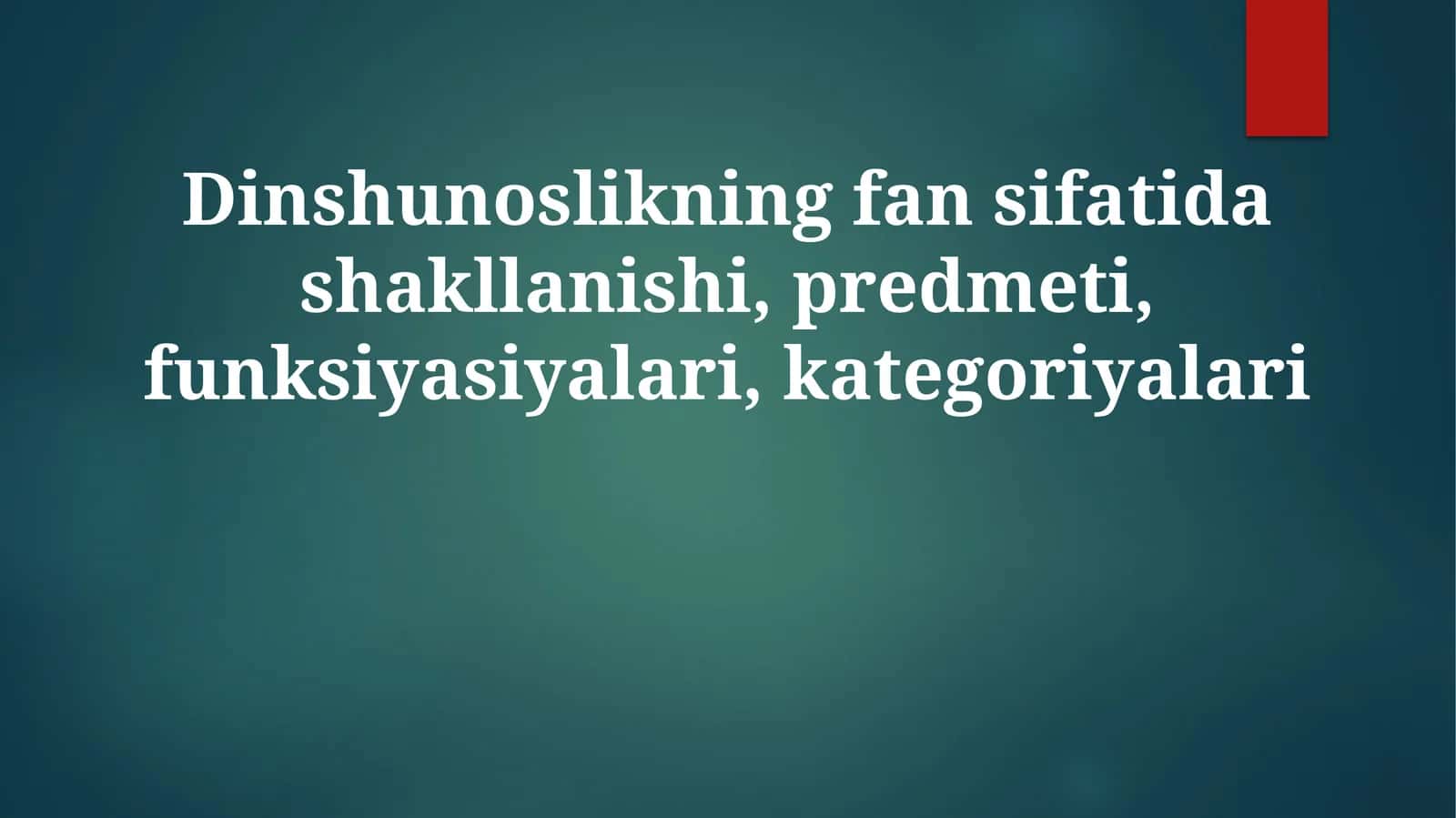 Demografiya tadqiqotlari 1