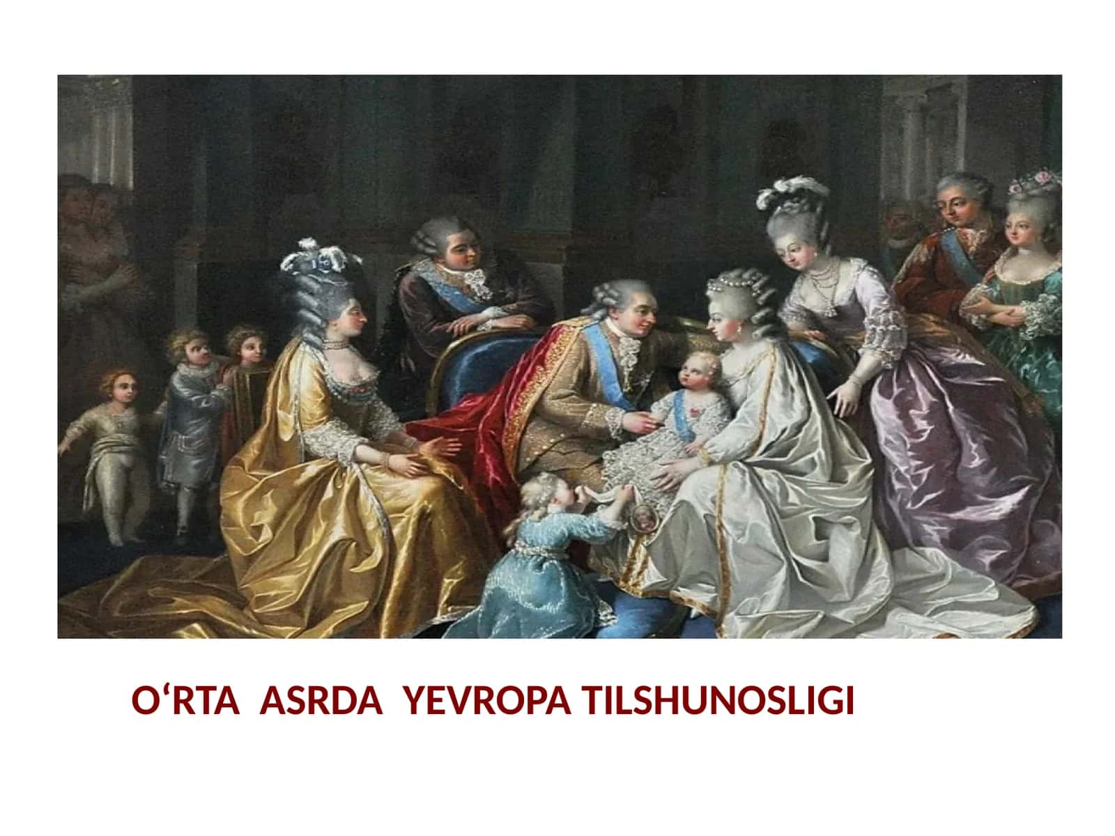O‘RTA ASR TILSHUNOSLIGI 1