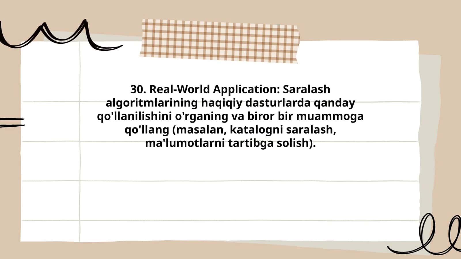 Real-World Application 1