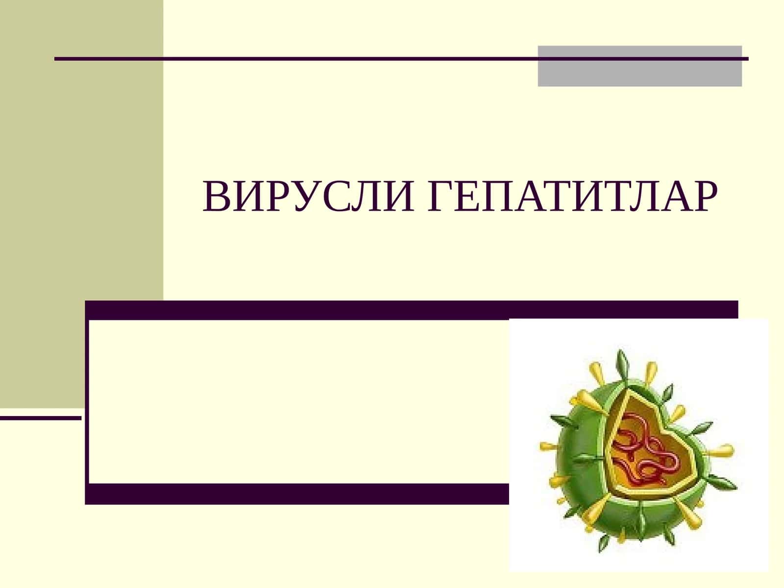 Вирусли гепатитлар 1