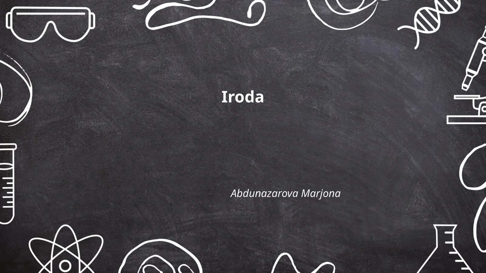 Iroda madaniyati 1