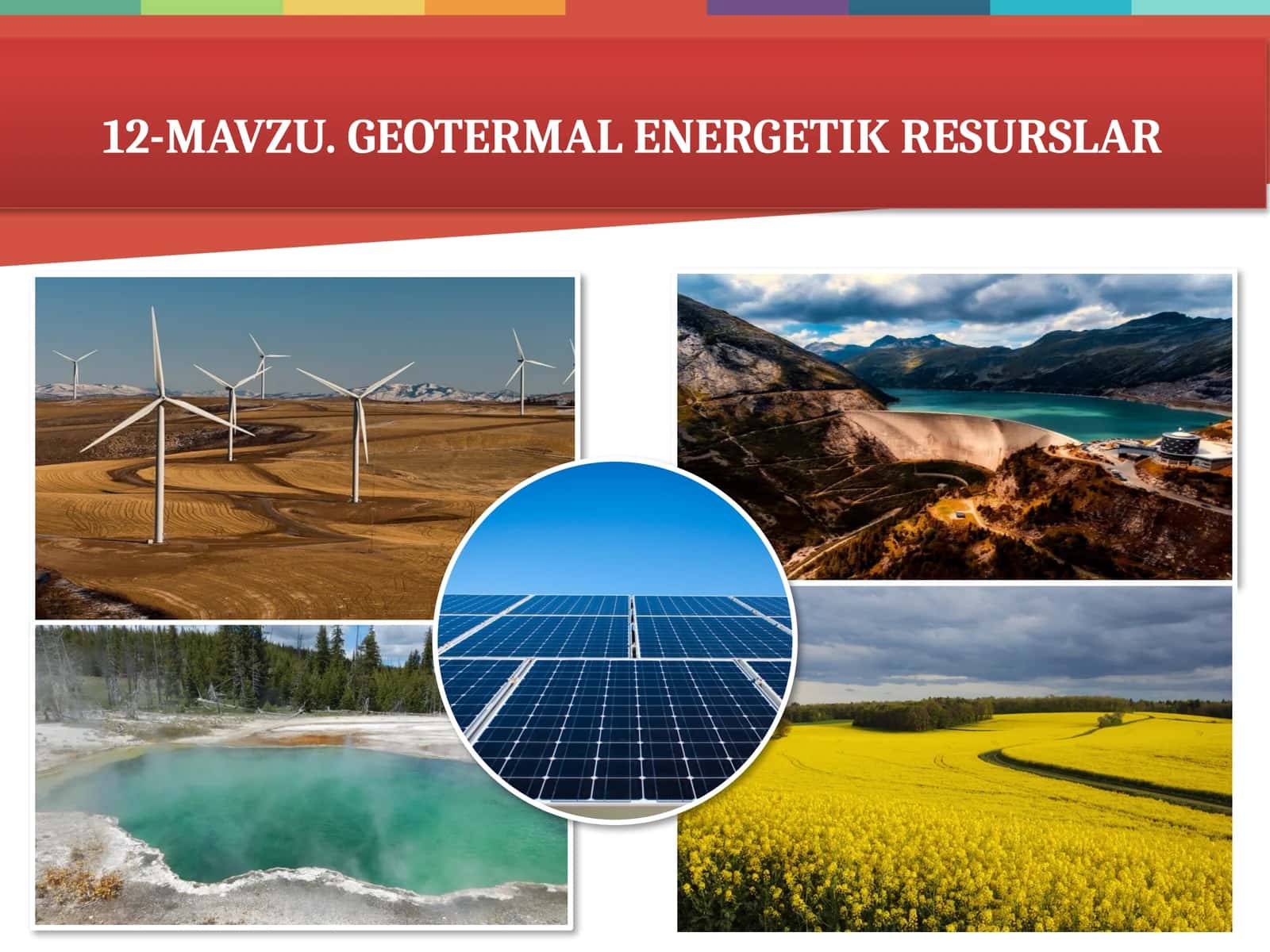 GEOTERMAL ENERGETIK RESURSLAR 1