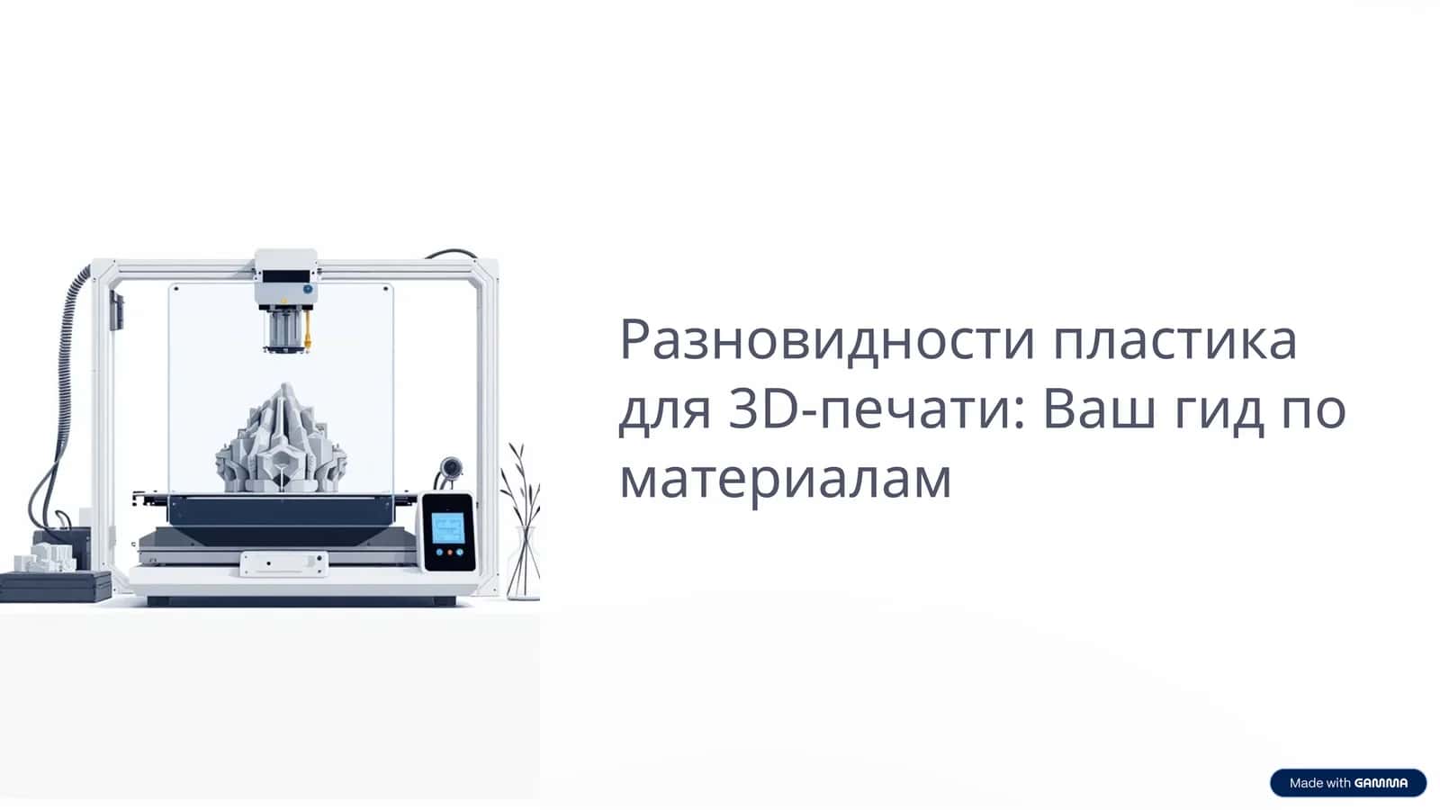 Разновидности пластика для 3D-печати: Ваш гид по материалам 1