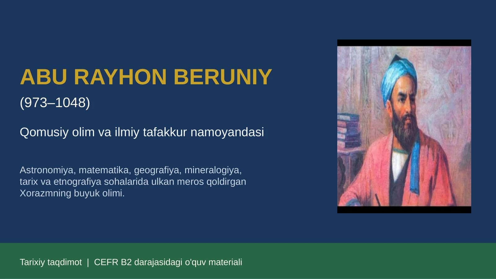 ABU RAYHON BERUNIY 1