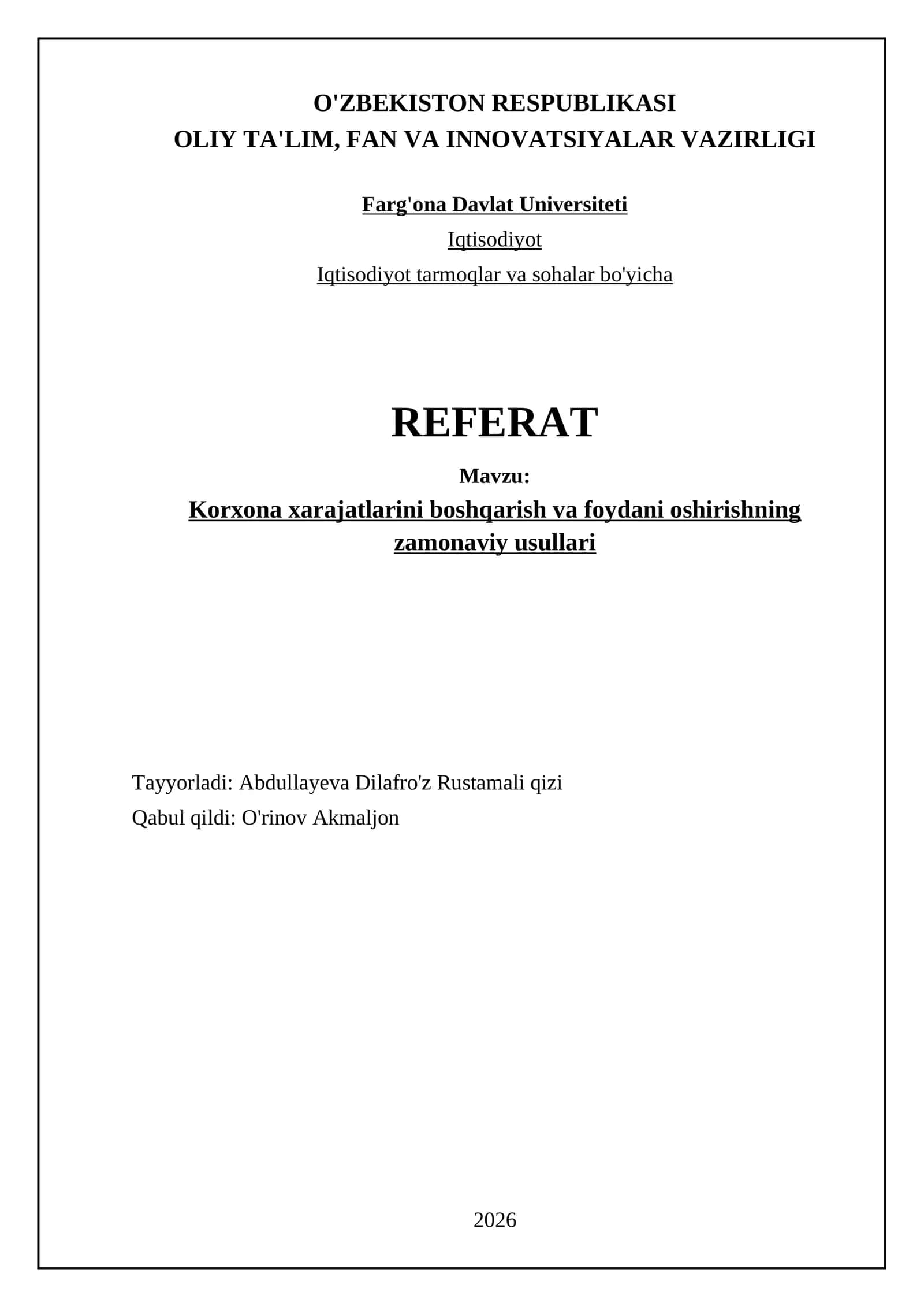 Operatsion samaradorlikni optimallashtirish strategiyalari 1