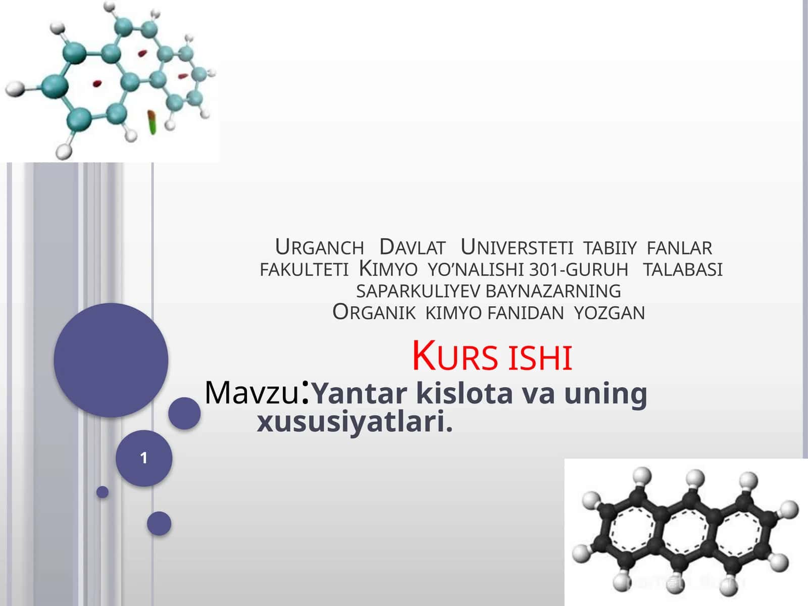Yantar kislota va uning xususiyatlari 1