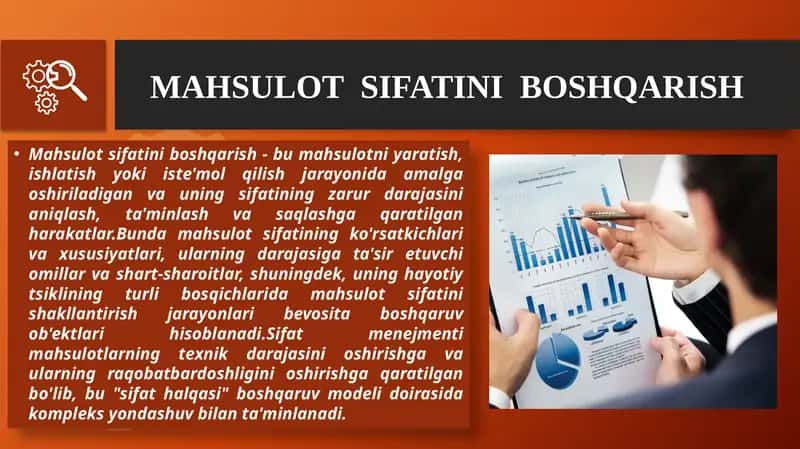 Mahsulot sifatini boshqarish 1