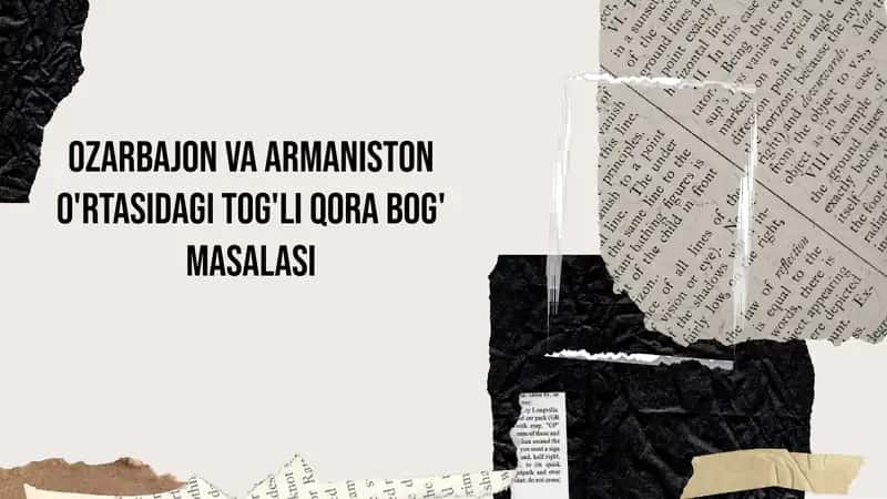 Tog'li qora bog' masalasi 1
