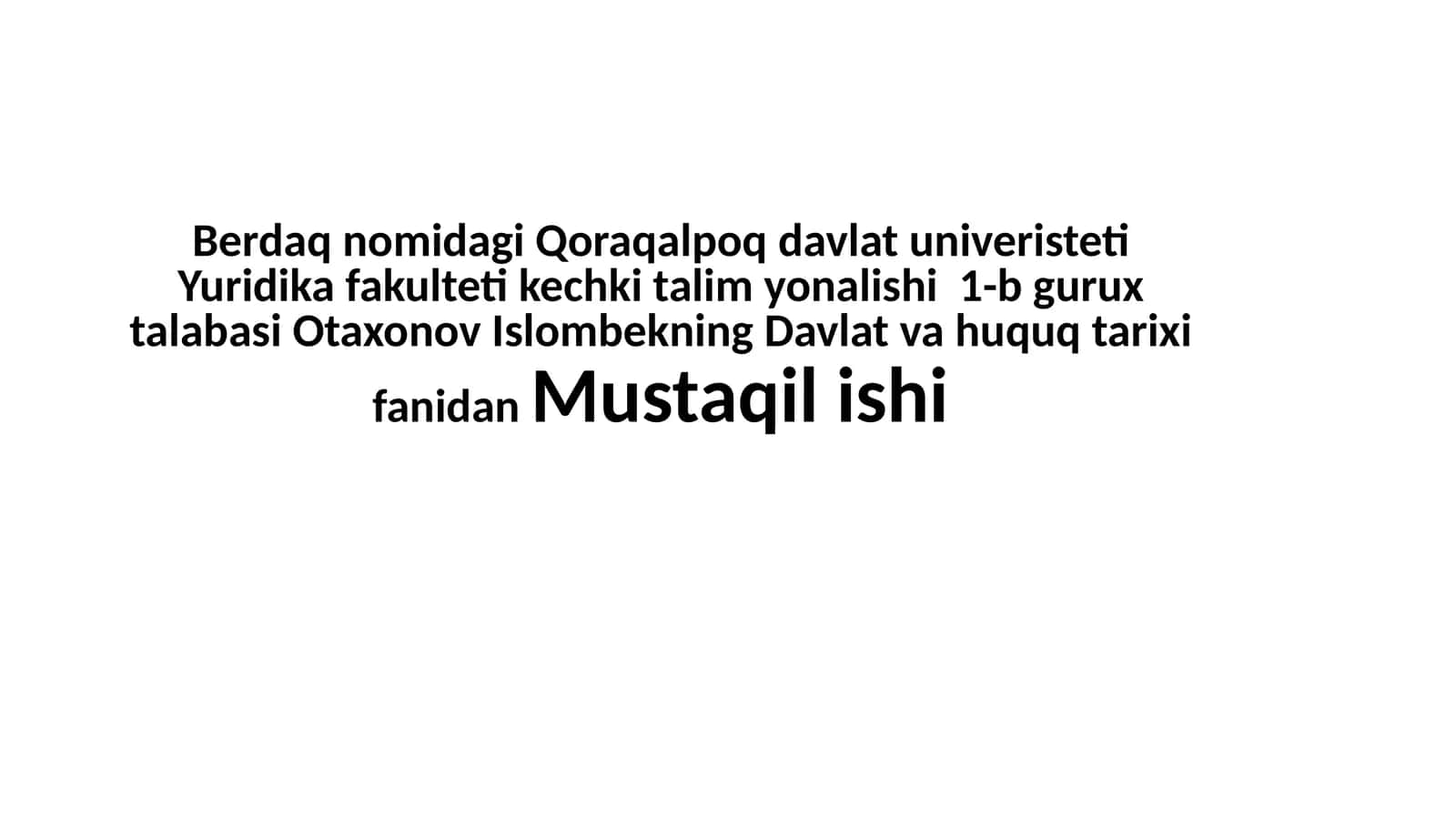 Somoniylar davlatining tashkiltopishi 1
