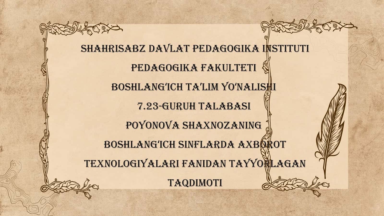 Mobil INTERNET TEXNOLOGIYALARI 1