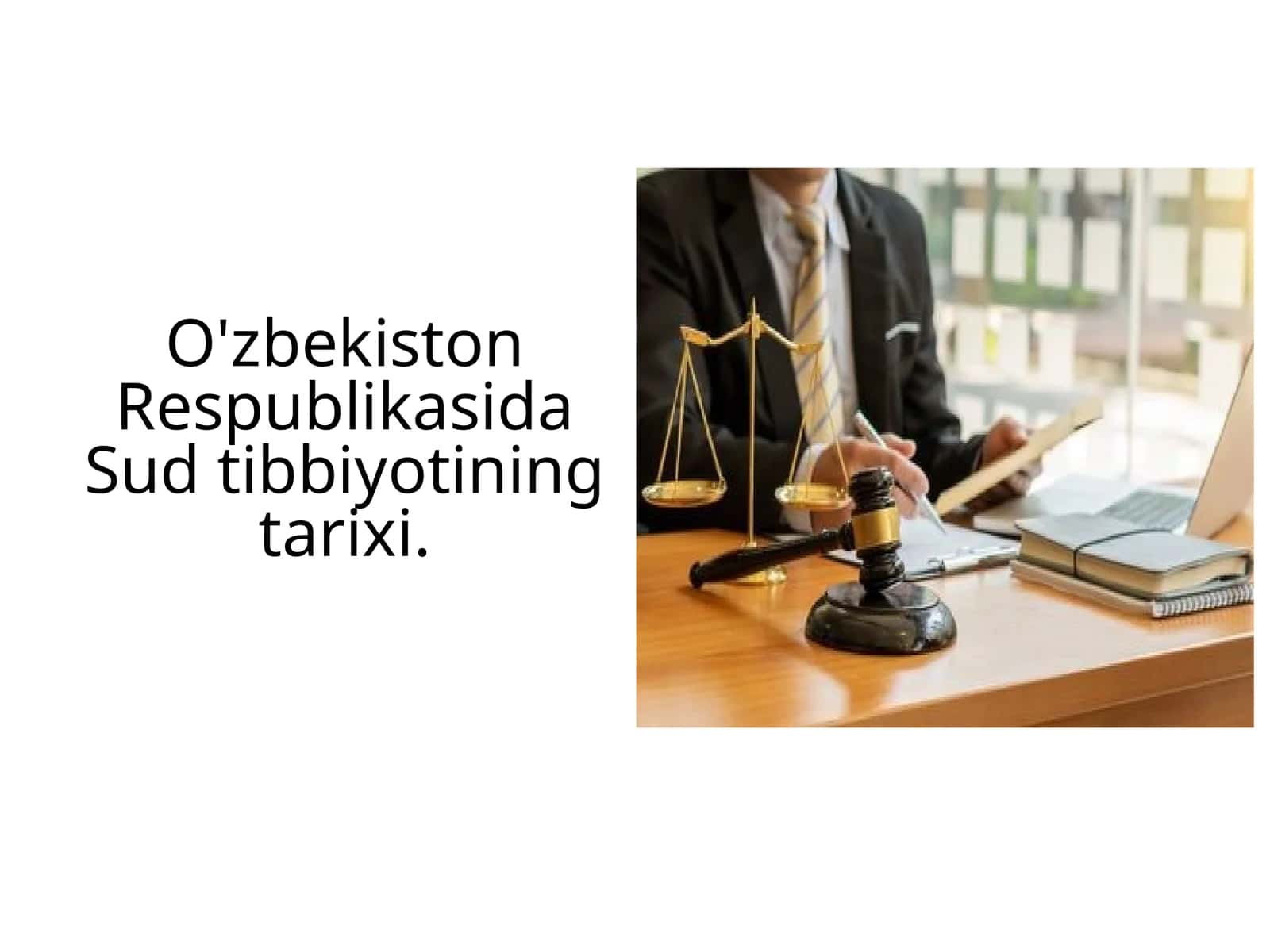 Sud Tibbiyoti tarixi 1
