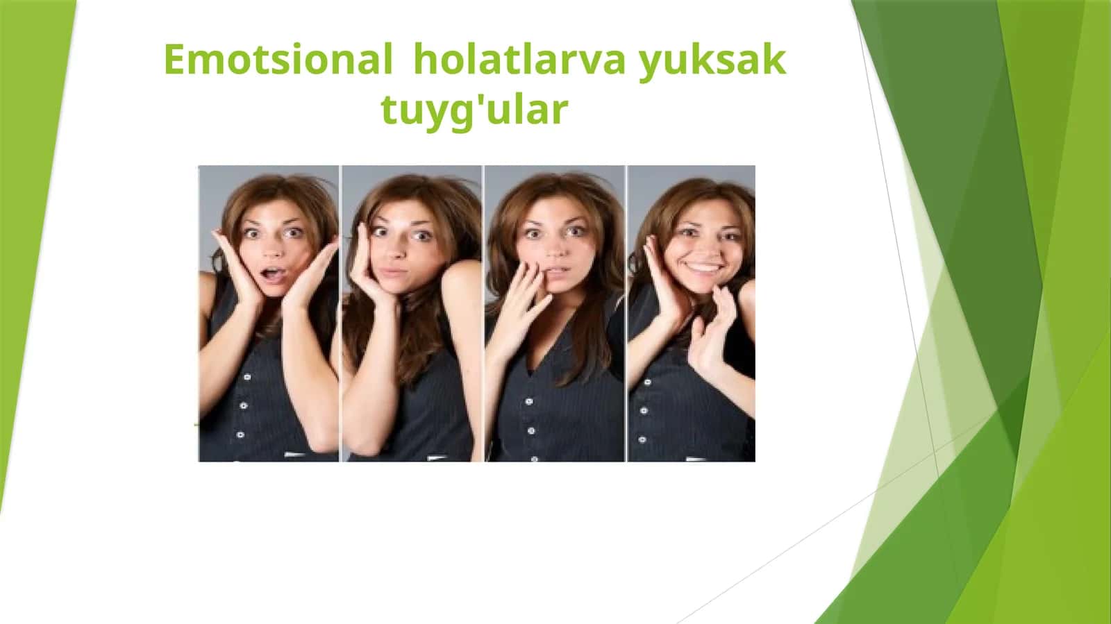 Emotsional holatlar va yuksak tuyg'ular 1