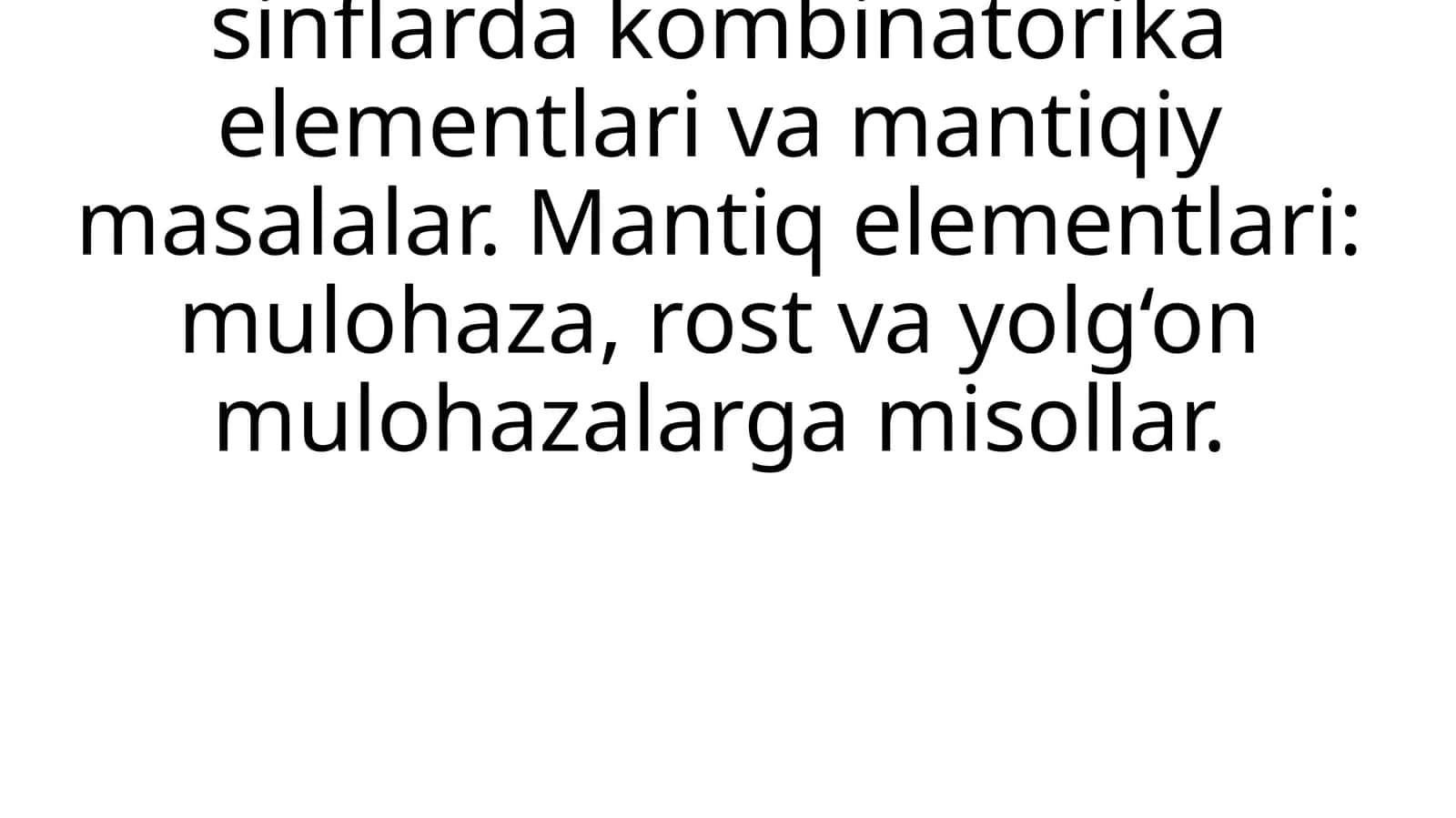 Tenglamalar yechish metodikasi 1