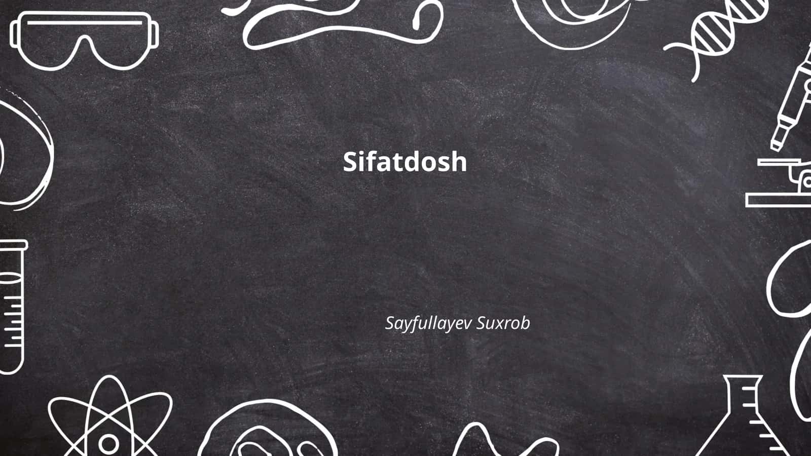 Sifatdosh 1