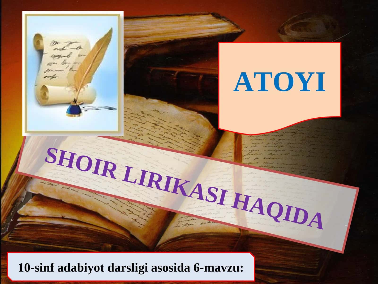 SHOIR LIRIKASI HAQIDA 1