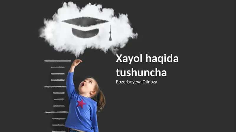 Xayol haqida tushuncha 1