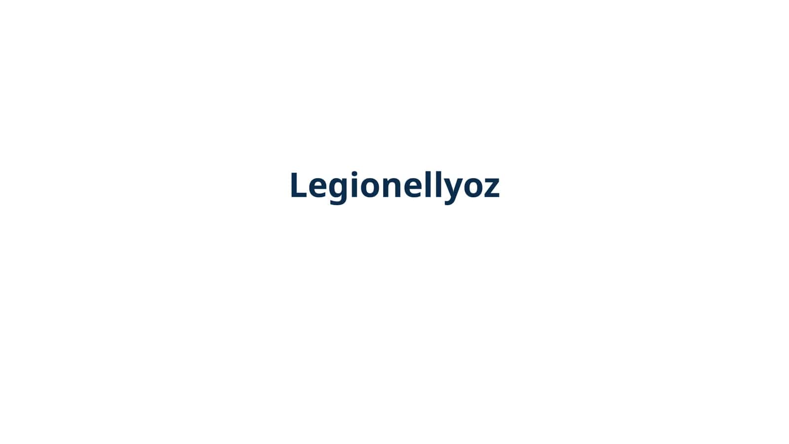 Legionellyoz 1