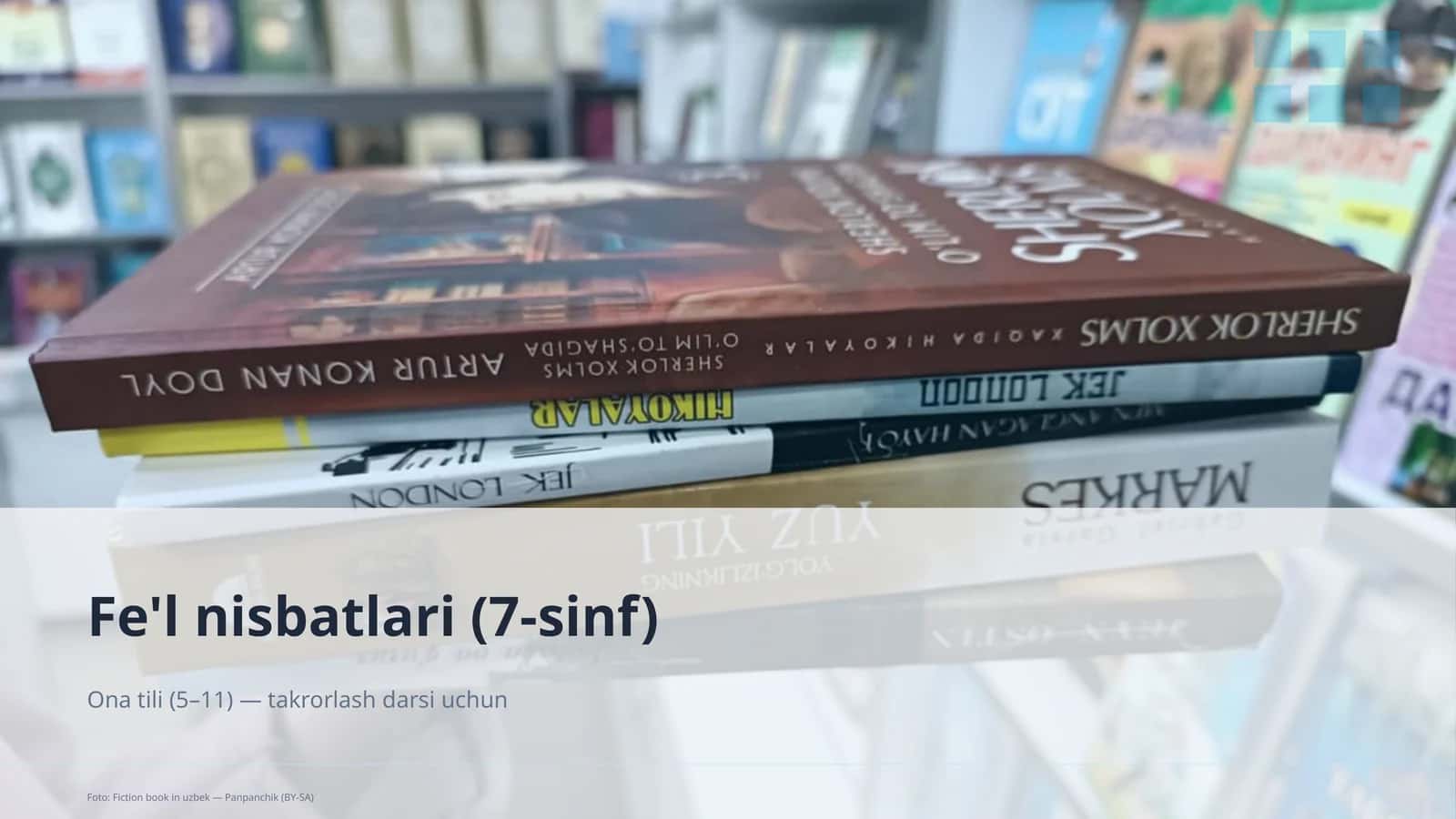 Fe'l nisbatlari (7-sinf) 1