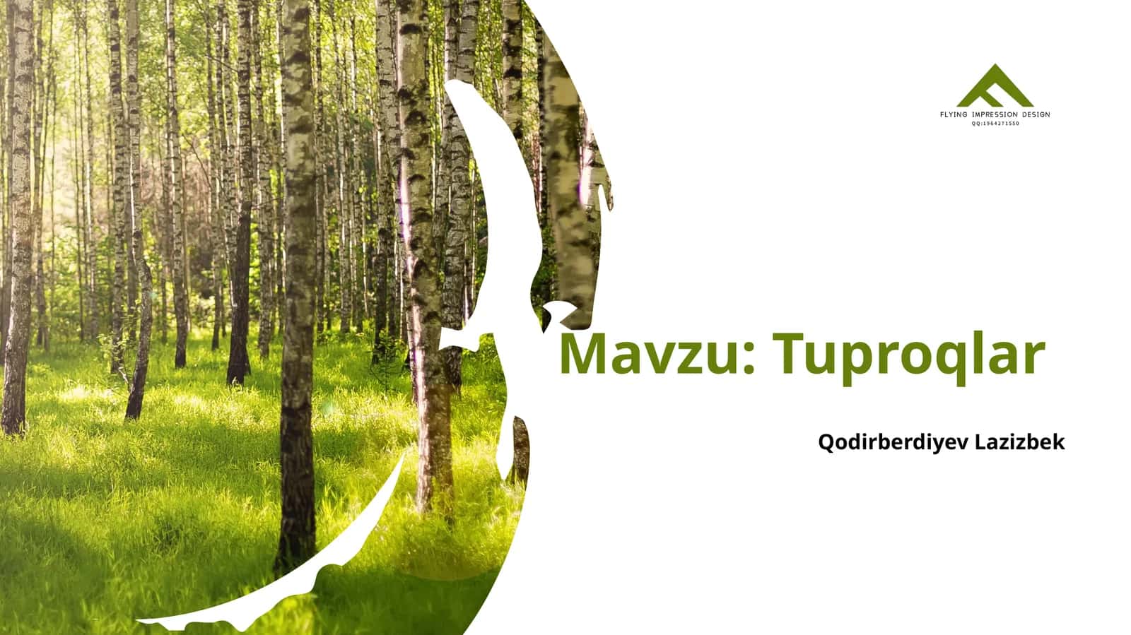 Tuproqlar 1