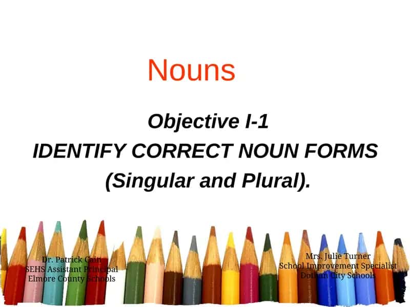 Proper Nouns 1